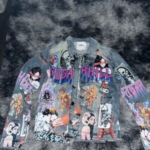Sugarhill Graphic Denim Jacket